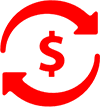 In-house financing available icon